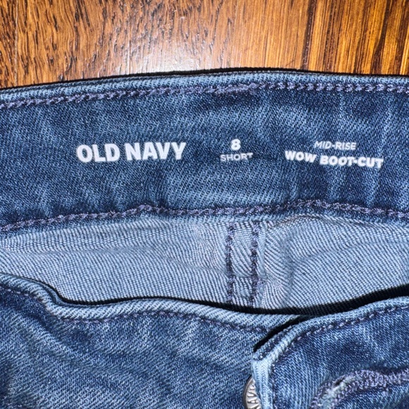 Old Navy Dark Blue Boot Cut Jeans - Picture 3 of 3